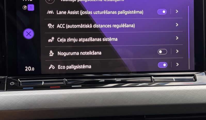 
Volkswagen Golf 8, 2.0Tdi, 115Zs, Manuālā,sudraba full									