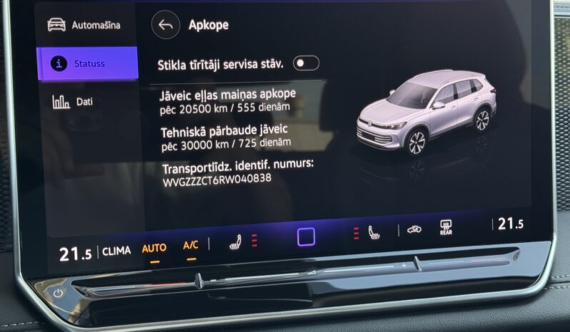 
Volkswagen Tiguan, 1.5 Tsi, 150Zs, Automāts,Pelēka full									