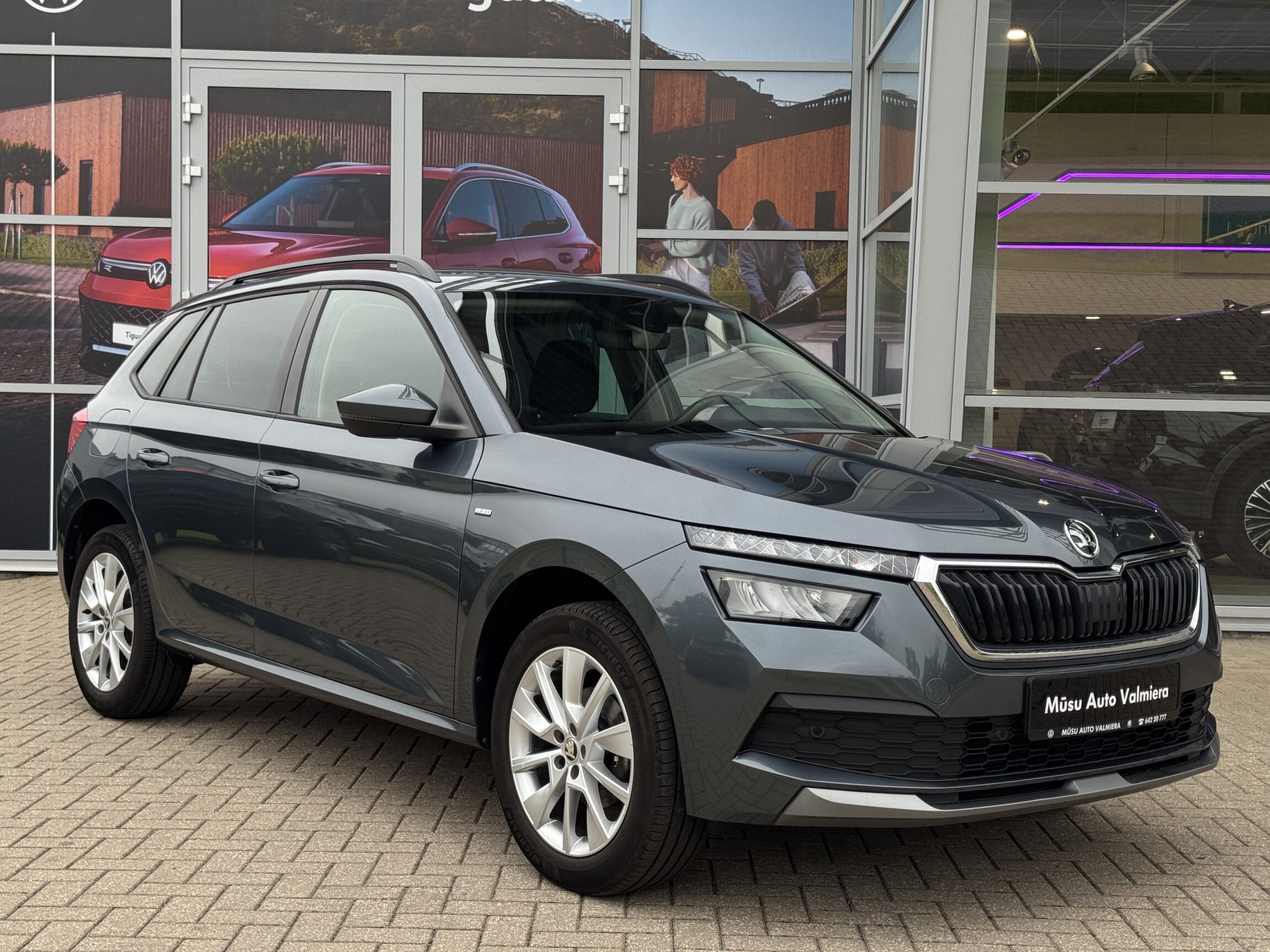 Škoda Kamiq Ambition Clever, 1.0tsi,manuāls,pelēka