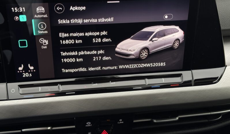 
Volkswagen Golf 8, 2.0Tdi Dīzelis, 115Zs,pelēka full									